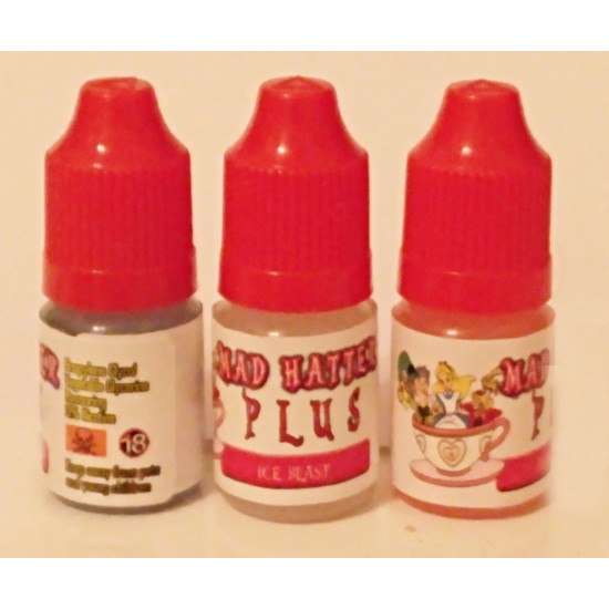 Mad Hatter Plus 60ml Apple and Blackcurrant